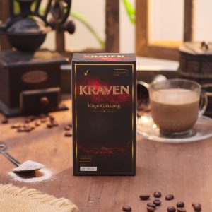 KRAVEN KOPI GINSENG – 2 BOX (20 SACHET)
