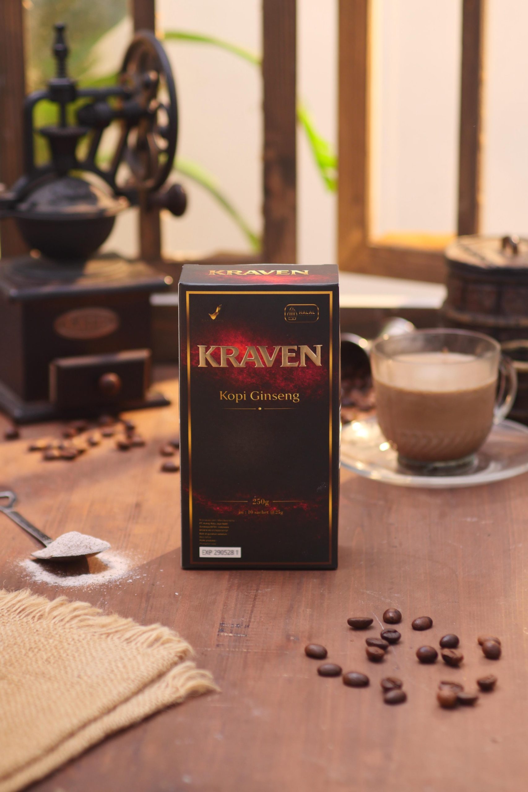 KRAVEN KOPI GINSENG – 2 BOX (20 SACHET)