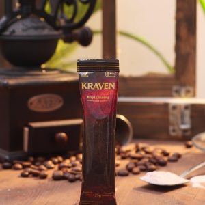 KRAVEN Kopi Ginseng 1 Sachet Original BPOM Halal Indonesia SLB Group
