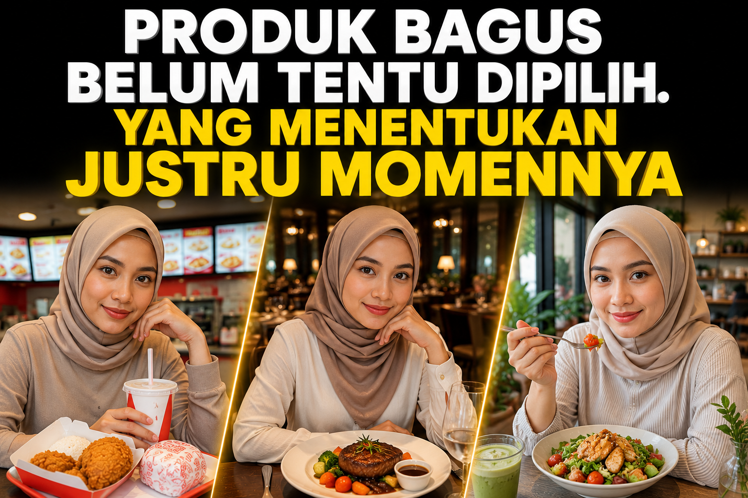 Produk Bagus Belum Tentu Dipilih. Yang Menentukan Justru Momennya.