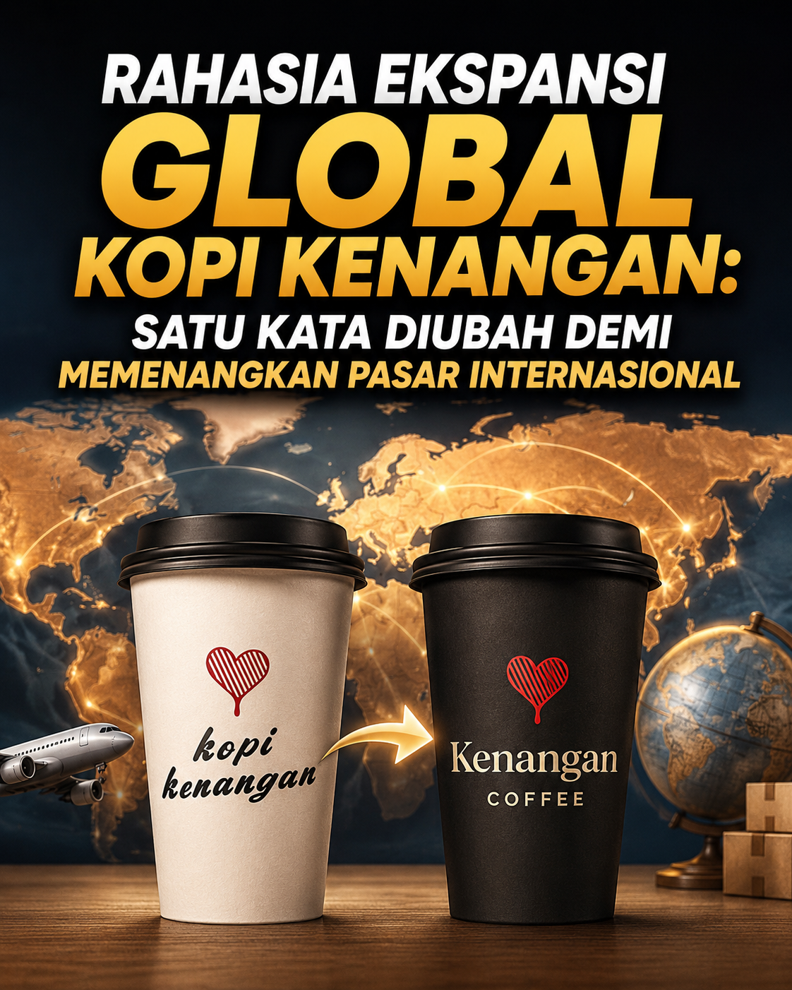 Rahasia Ekspansi Global Kopi Kenangan: Satu Kata Diubah demi Memenangkan Pasar Internasional.