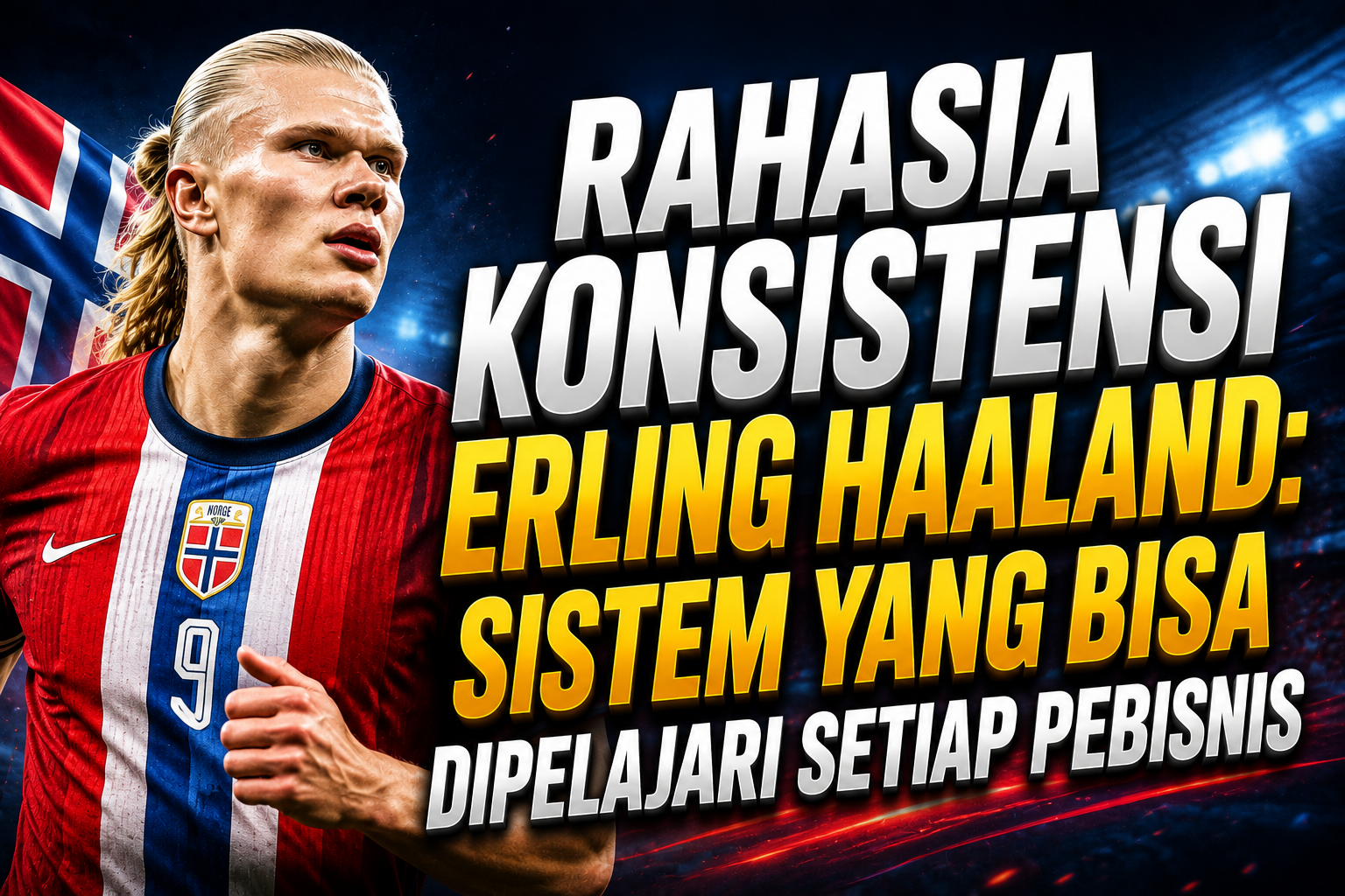 Rahasia Konsistensi Erling Haaland: Sistem yang Bisa Dipelajari Setiap Pebisnis