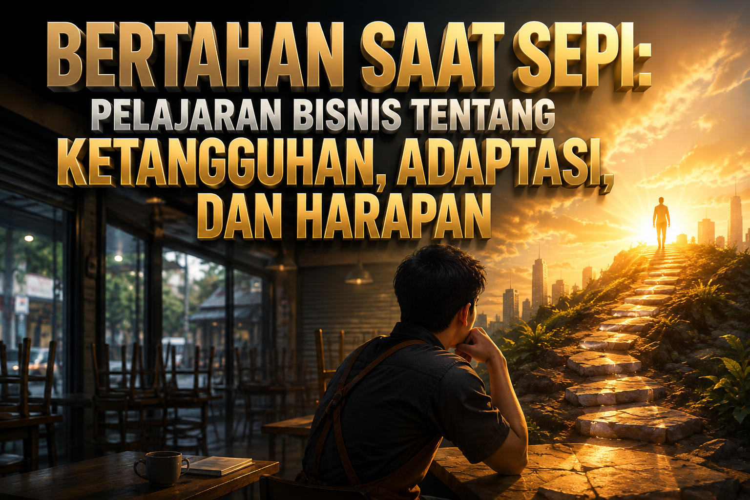 Bertahan Saat Sepi: Pelajaran Bisnis tentang Ketangguhan, Adaptasi, dan Harapan